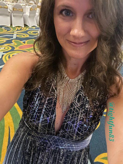 Sometimes I do clean up nice ☺️ Had so much fun, but what I did afterwards 💜 You know where it will be