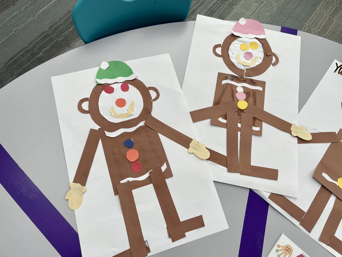 Happy last week of school before the winter break ❄️ This is my favorite time of year in our classroom. We’ve been traveling the world learning about different holidays and turning an everyday activity into something sweet! Gingerbread Mat Man was a huge hit🧡