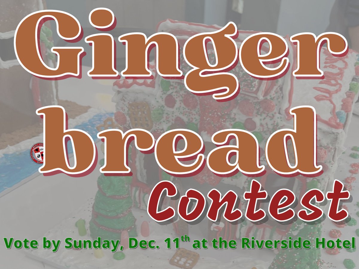 DBHSpathfinder's tweet photo. Today is the last day to go to @RiversideFL and vote in the #GingerBreadContest for #DBHS . Our #Culinary students appreciate the help! https://t.co/VCy1yXv8nX