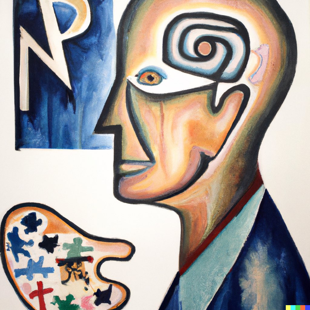 AI-generated paintings derived from “Painting in the style of Picasso depicting neurology and neurosurgery.” Take a look at DALL-E! openai.com/dall-e-2/