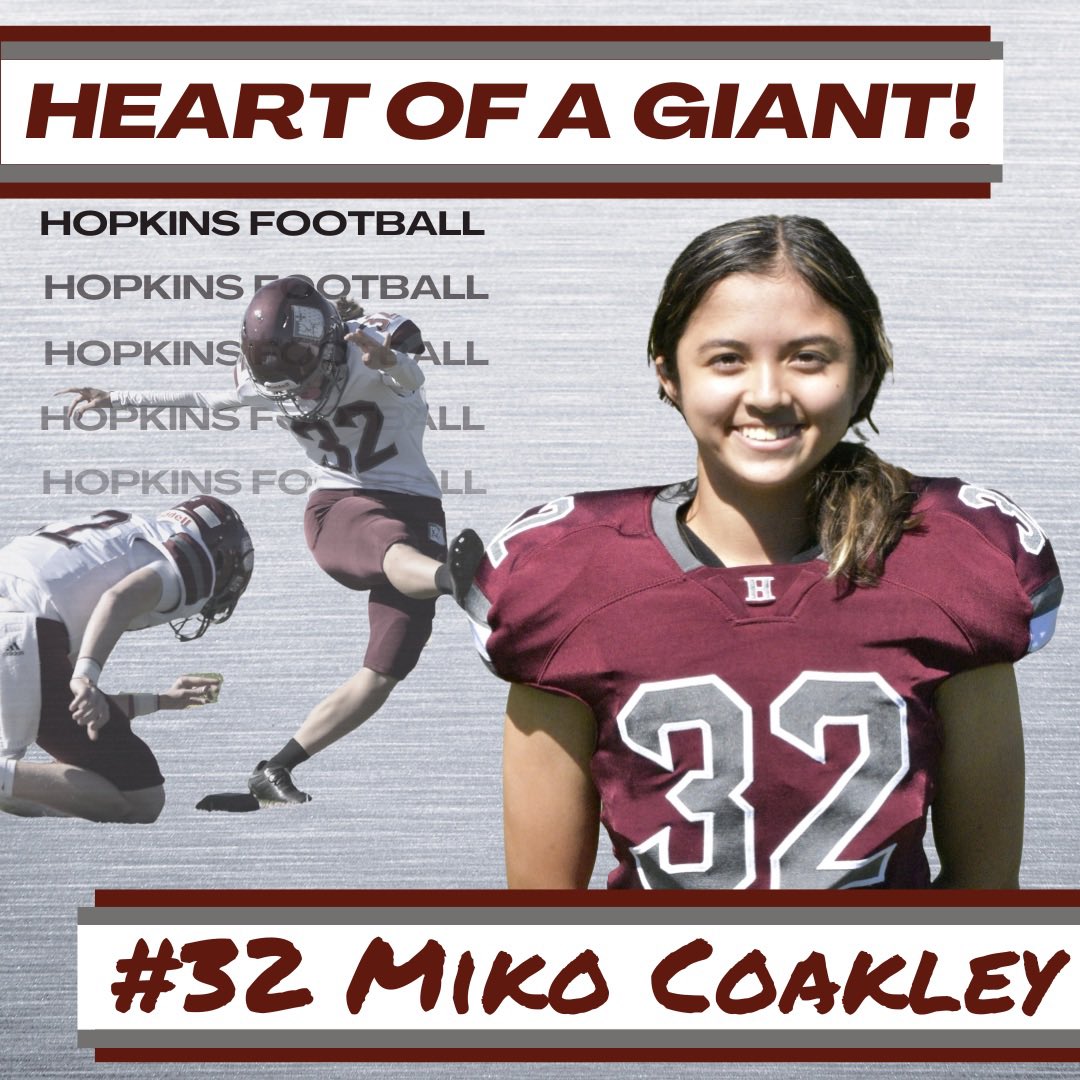 👀Our Kicker, Miko Coakley’23, is being recognized today as a Finalist for the Heart of a Giant Award at Met Life Stadium today!!! Congratulations Miko we are very proud of you!🏈  #Team150 #HEARTOFGIANT <a href="/HopScores/">Hopkins School</a> <a href="/coachphipps_16/">Coach Phipps</a> <a href="/Giants/">New York Giants</a> <a href="/HSpecialSurgery/">Hospital for Special Surgery (HSS)</a>