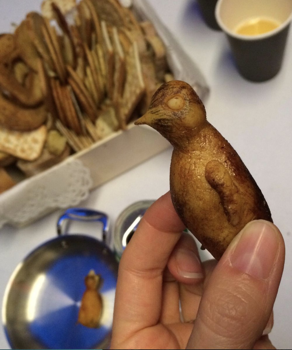 AdrienWrightCA's tweet photo. I love the taste of grilled birds from Central Park at the Rambles! They are so crunchy! 
#birdingwhileblack #christiancooper #blackbirder https://t.co/A5kU1SdkMi