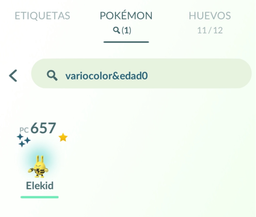 BueenaMaan's tweet photo. Mi primer Elekid shiny, de huevito 🔌⚡✨
#PokemonHo #PokemonGoApp #PokemonGoMythicBlade #ShinyPokemon https://t.co/c3UH6B7blk