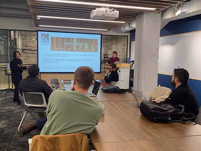 Code For Dayton (@codefordayton) on Twitter photo We're back to monthly hack nights 1st Tues at the Arcade Hub as part of <a href="/GemCitytech/">Gem City Technology</a>. New project to provide data support to #Preservation_Dayton. Meetup recap: bit.ly/3Y8Ogh7 We're back to monthly hack nights 1st Tues at the Arcade Hub as part of <a href="/GemCitytech/">Gem City Technology</a>. New project to provide data support to #Preservation_Dayton. Meetup recap: bit.ly/3Y8Ogh7