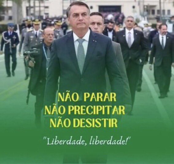 ThauannaGSales's tweet photo. Jamais! #Liberdade https://t.co/KqjTs8kRtS