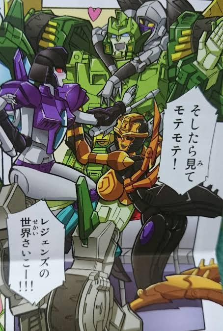 Crazy Ass Moments In Transformers History On Twitter Springer S Harem