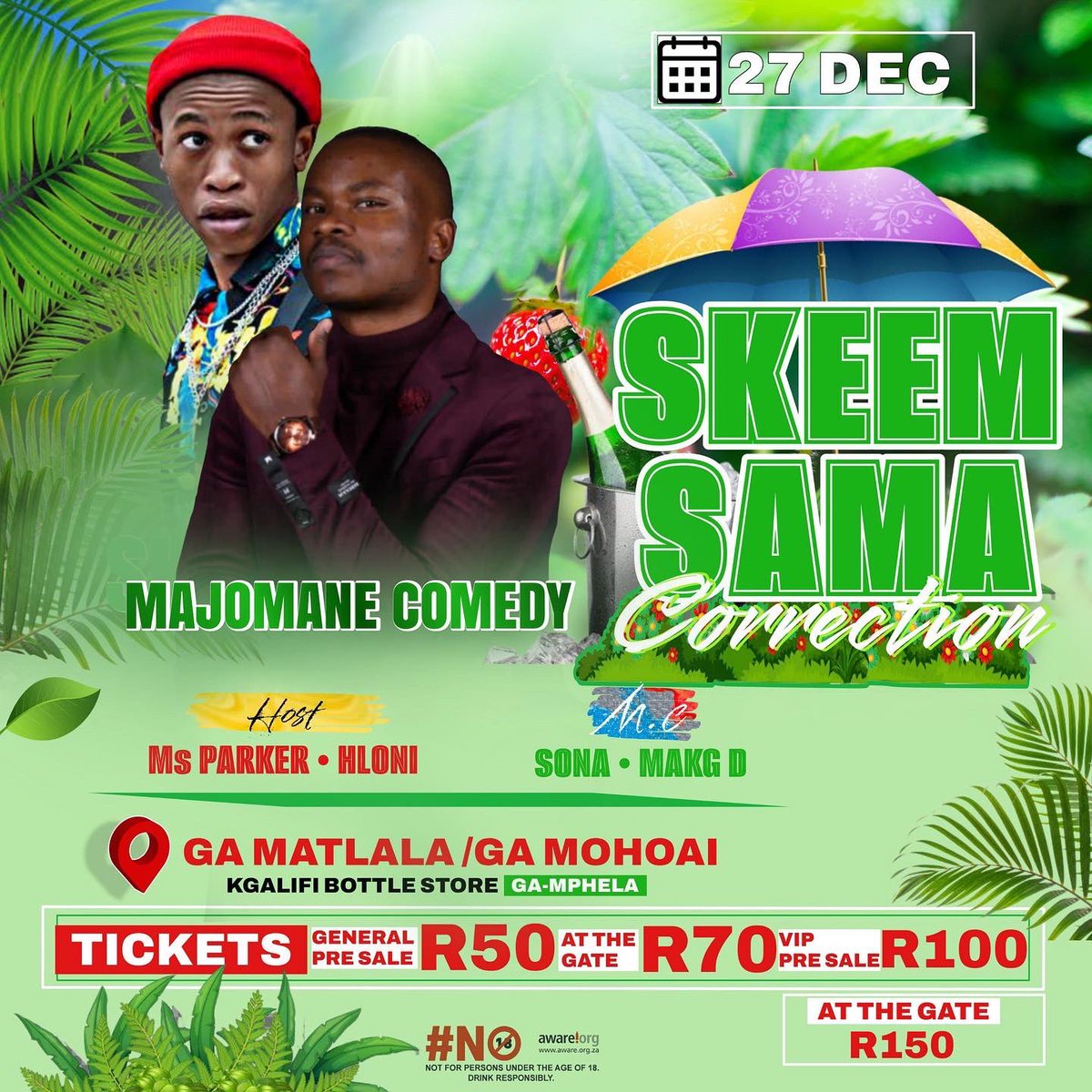 SkeemNoa's tweet image. My First Ever Show ‼️ Skeem You Have To Be There The Line Up Is on Fire🔥✊🏾🕺🏾.
Contact-IV Vega(+27 (82) 965-2581) To Get The Ticket ‼️.
