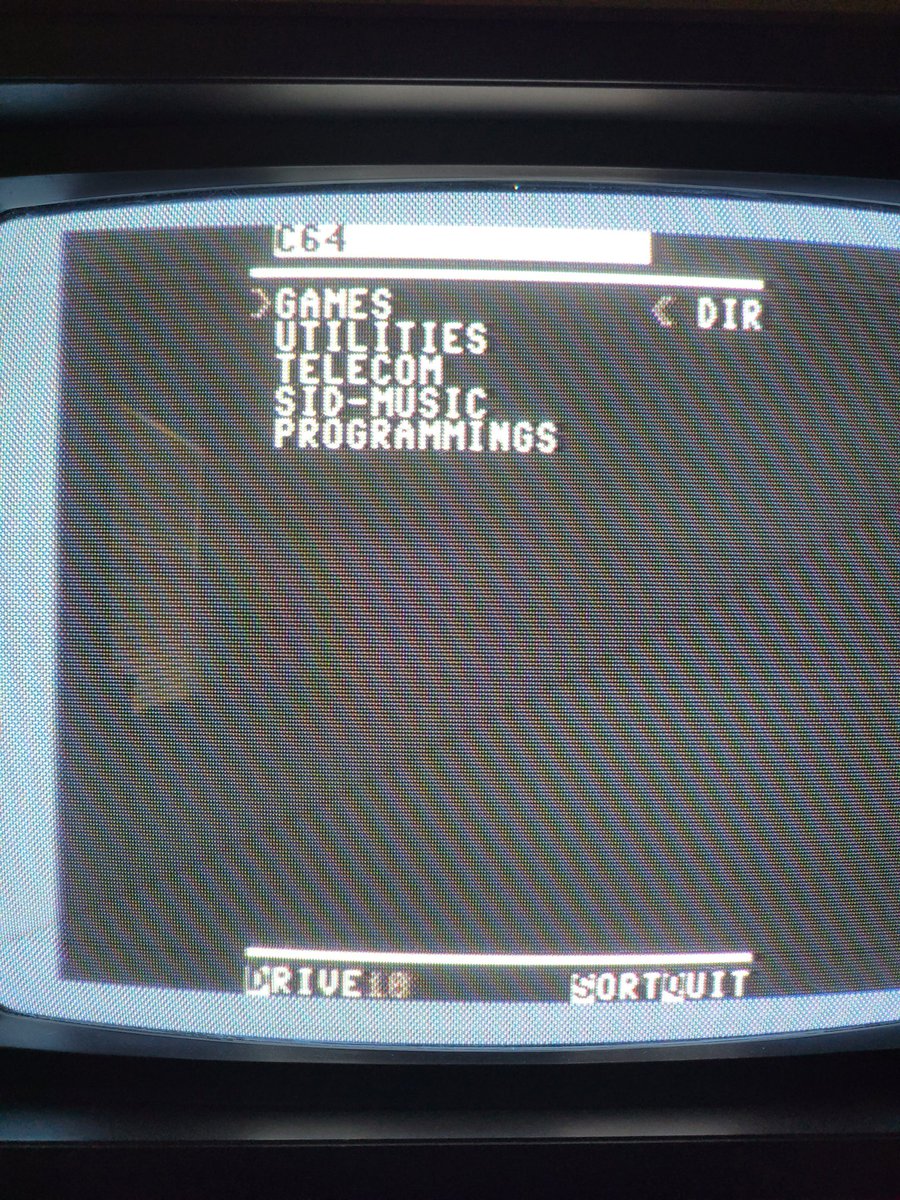 ikubex's tweet photo. @fuzzweed @futurewas8bit Yep...format fat32 and put fb64 in root. Then make directory structure. 🤗💾👍
#commodore #commodore64 #c64games #c64gaming #c64 #cbm #cbm64 #commodoregames #commodore64games #8bit #8bitgames #retrocomputing https://t.co/VwVdsyBC2x