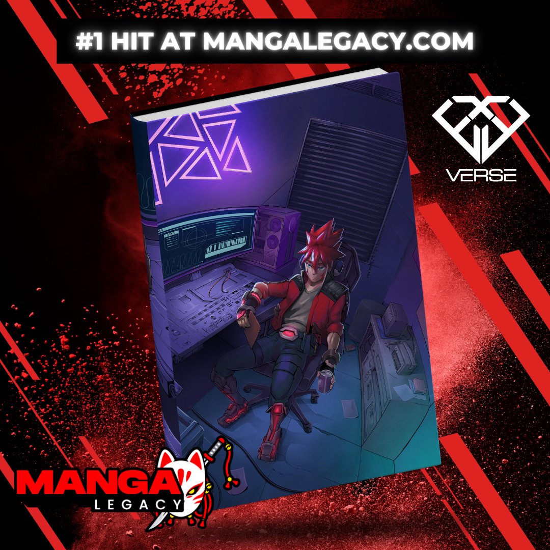 EXEVerse Manga has hit #1 at mangalegacy.com!

We want to thank the people at MangaLegacy for featuring our Manga and the community for your overwhelming response!

Stay tuned for Chapter 2!

♥️🔁+ tag your fam!

#NFTCommunity #NFTProject #NFTmanga #manga #comic