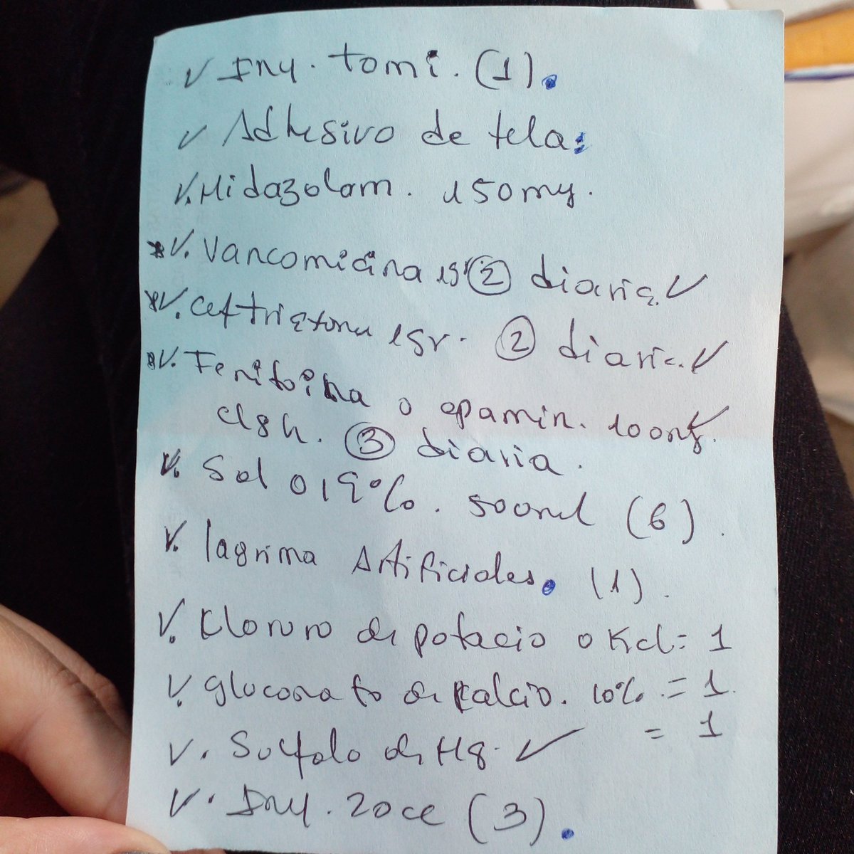 JonathanNunez19's tweet photo. ¡Suplico su ayuda! Al hijo de un primo cuyo nombre es Antony Piña, de 18 años, lo arrollaron en la madrugada de ayer sábado por el colegio Udón Pérez y necesita con urgencia los siguientes medicamentos e insumos médicos. Número de contacto: 0414-6103667 https://t.co/5WGysHflay