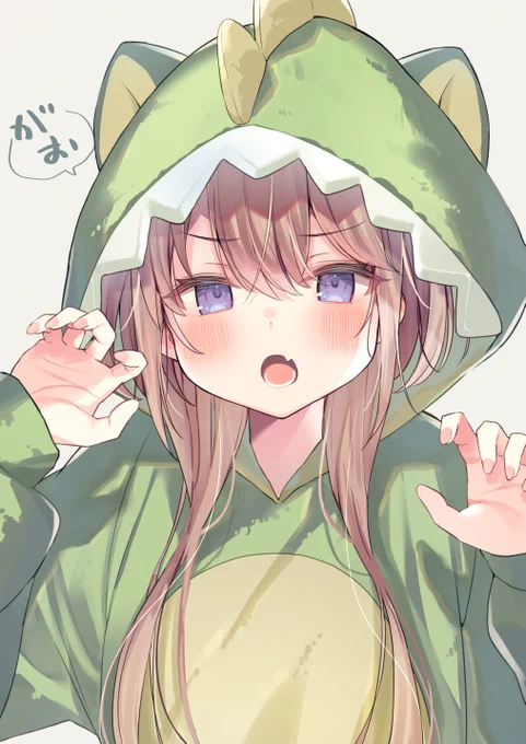 ほっぺがもちもちな妹ちゃん#35怪獣パジャマをもらった妹ちゃん 