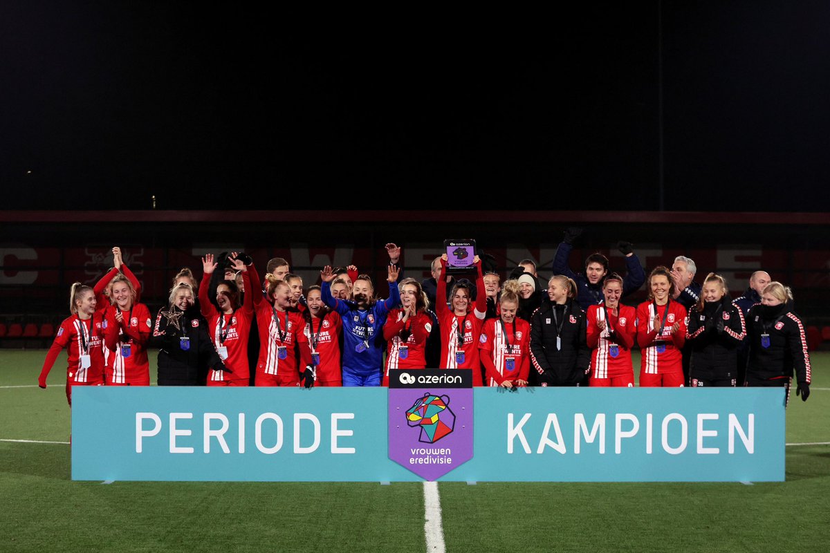 🤝 Gefeliciteerd met het 𝐩𝐞𝐫𝐢𝐨𝐝𝐞𝐤𝐚𝐦𝐩𝐢𝐨𝐞𝐧𝐬𝐜𝐡𝐚𝐩, <a href="/FCTwenteVrouwen/">FC Twente Vrouwen</a>! 🏆🤩

#AzerionVrouwenEredivisie