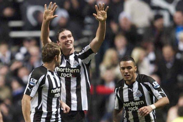 OTD_PL's tweet photo. #OnThisDay in 2010: @NUFC 3-1 @LFC.
@AndyTCarroll scored an incredible long-range strike as Newcastle defeated Liverpool for the first time in four seasons. Carroll would join the Reds six weeks later. #NCFC ⚫️⚪️ https://t.co/hO4tglEZuq