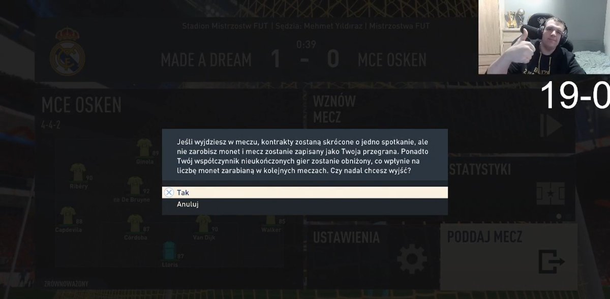 1 RANGA ZROBIONA, OSTATNI MECZ ODDANY I BEZCENNA SATYSFAKCJA UCZYNIENIA CZYJEGOŚ DNIA LEPSZYM. TAK TO SIĘ ROBI <a href="/zalewskyy/">Zalewskyy</a>  ROZUMIESZ????????????