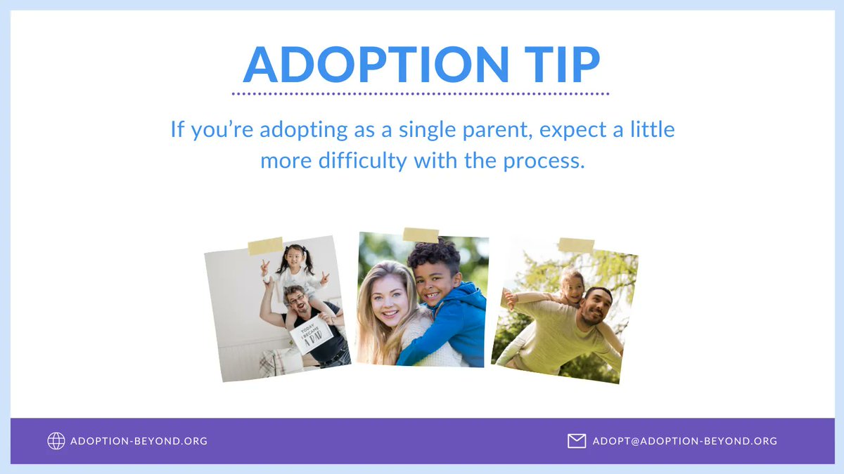 Adoption_Beyond's tweet photo. It can be difficult adopting if you’re a single person, but not impossible! 

Read about your options on the blog: https://t.co/4zyOHOorDP

#adoptionplan #adoptionhelp #adoptiontips https://t.co/tlQ2OekavU