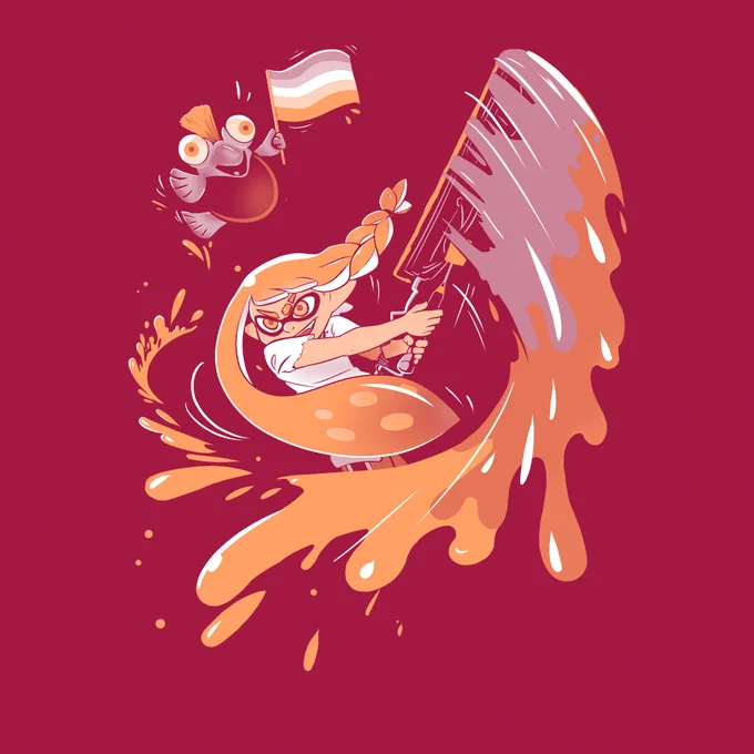 They're inklings, Harold. Designed by  in collaboration with . $5 from every PUWP tee purchased will be donated to   #WP22 