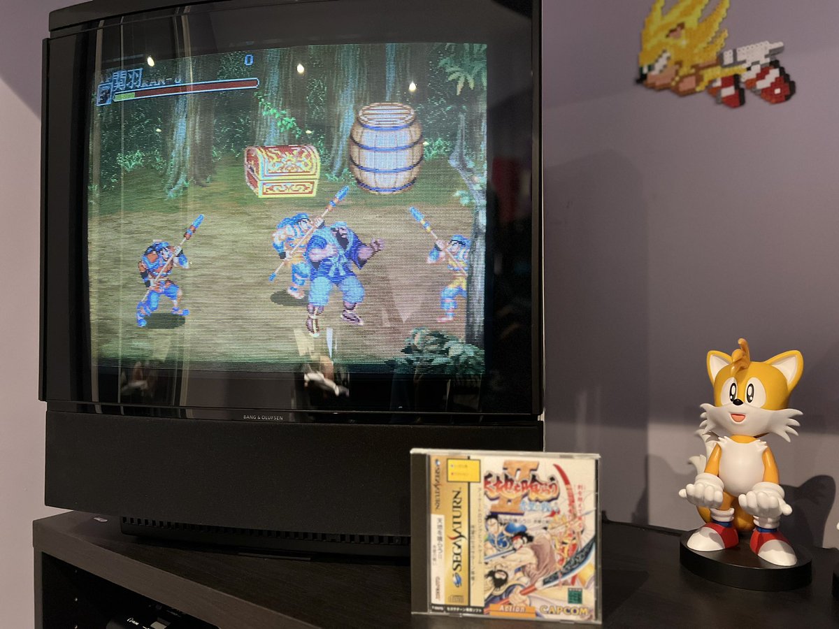 segasaturnlad's tweet photo. Warriors Of Fate tonight on the Saturn, fantastic beat em up set in ye olden days China. 

#warriorsoffate #sega #segasaturn #capcom #beatemup https://t.co/cjMkfuCLtr