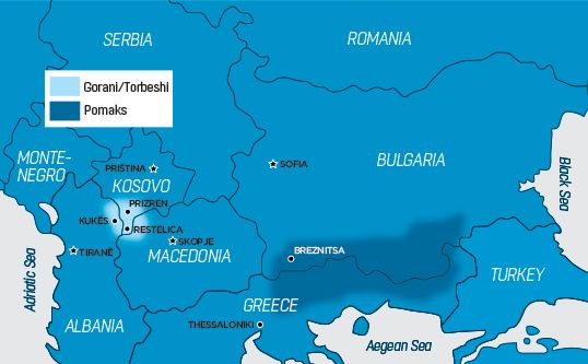 MihailNikoloff's tweet photo. Map of the Bulgarian Muslim communities - Pomatsi, Torbeshi and Gorani. #Balkans #Bulgaria #Muslims #Gorani #Kosovo #Torbesi #Macedonia #Pomatsi #Pomaklar #Pomatsi #Greece #Rhodopes https://t.co/Qty9tVO3Yb