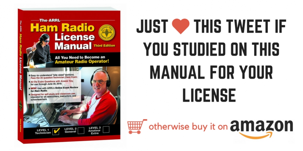 ❤️ Just like this tweet if you studied with this book. ❤️ 🛒 Otherwise buy now on amzn.to/2puOtKB 🛒 #hamradio #ARRL #NCDXF