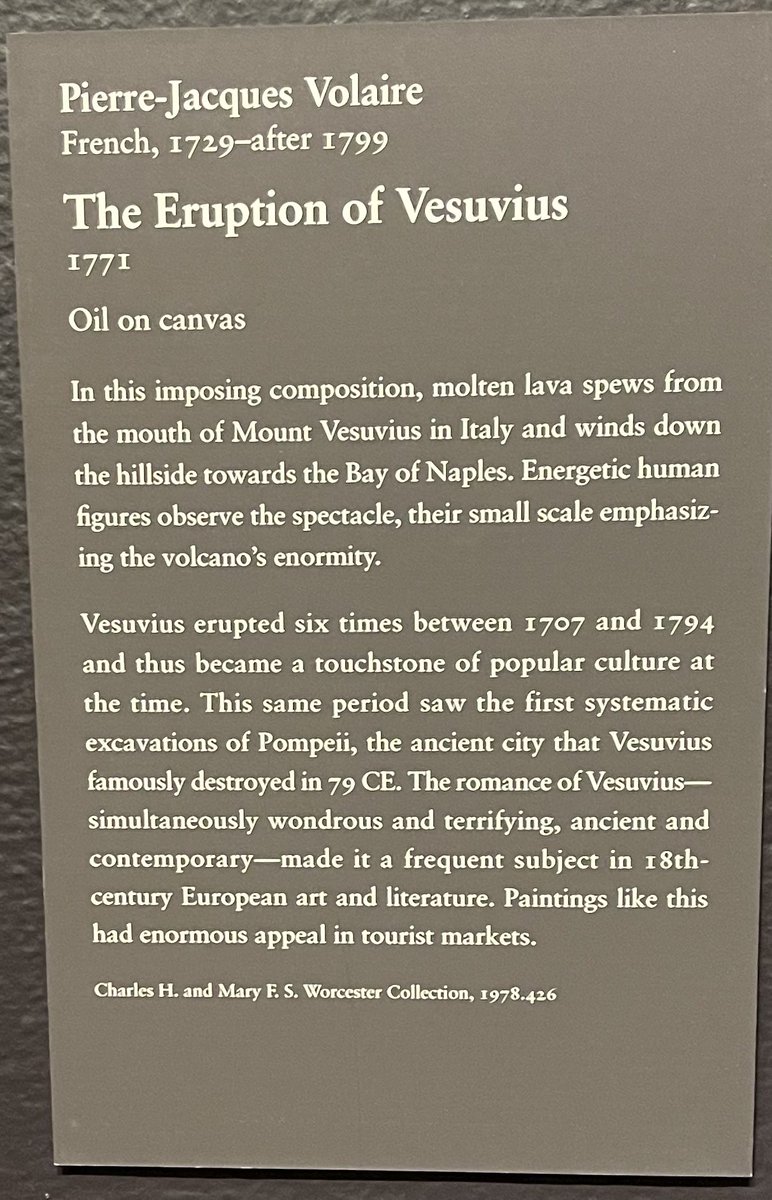 💯% I was planning on just soaking up the art at Chicago’s Art Institute.. but then I came upon this .. in true life - check out these amazing gleeful figures! If at #agu22 lots of fantastic landscapes and space and place to find! An amazing place!