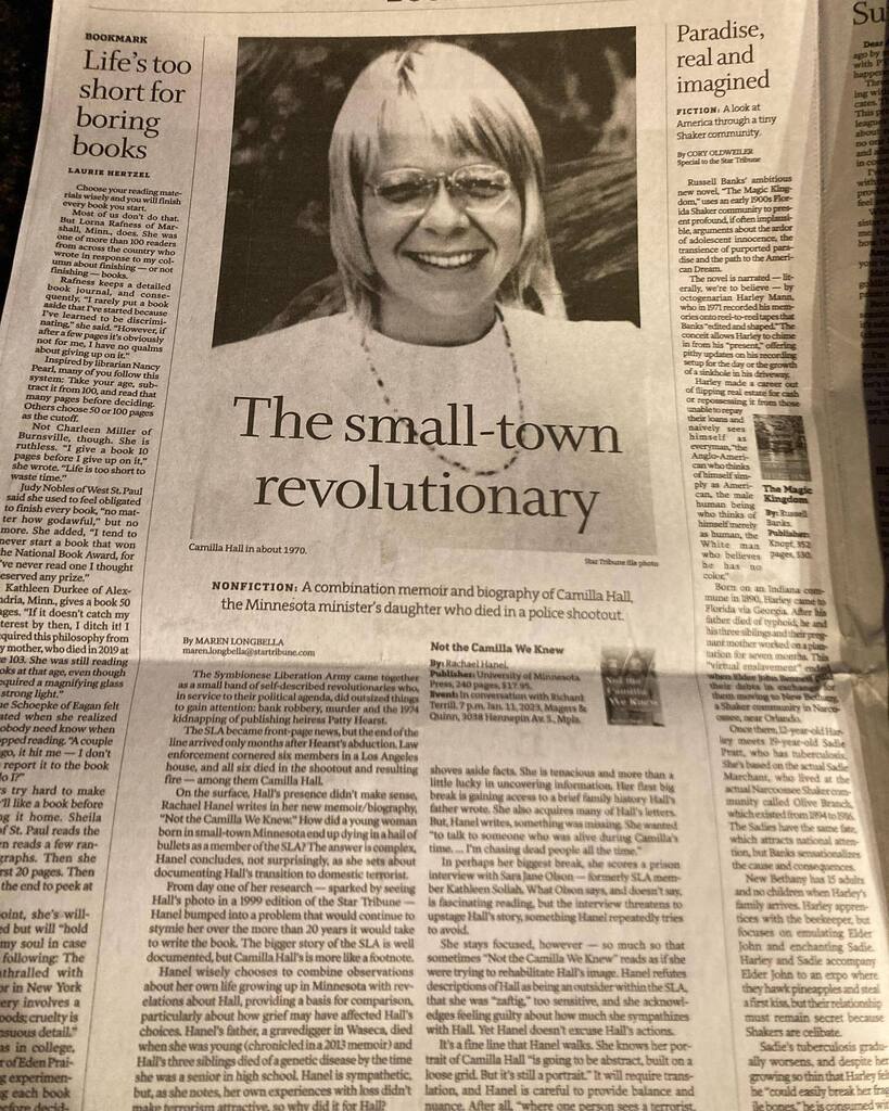 Very grateful for the book’s review in today’s print edition of the Minneapolis StarTribune. ❤️ #books #newbooks #historybooks #sla #minnesota instagr.am/p/CmC4ezUL2uT/