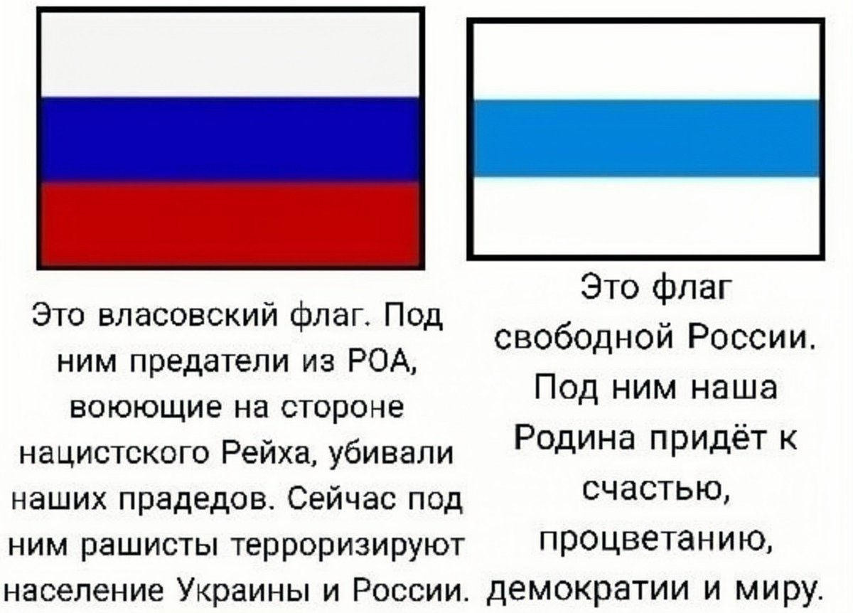 что обозначает бело синий флаг. власовский флаг. синий флаг. цвета флага царской россии. бело голубой флаг.