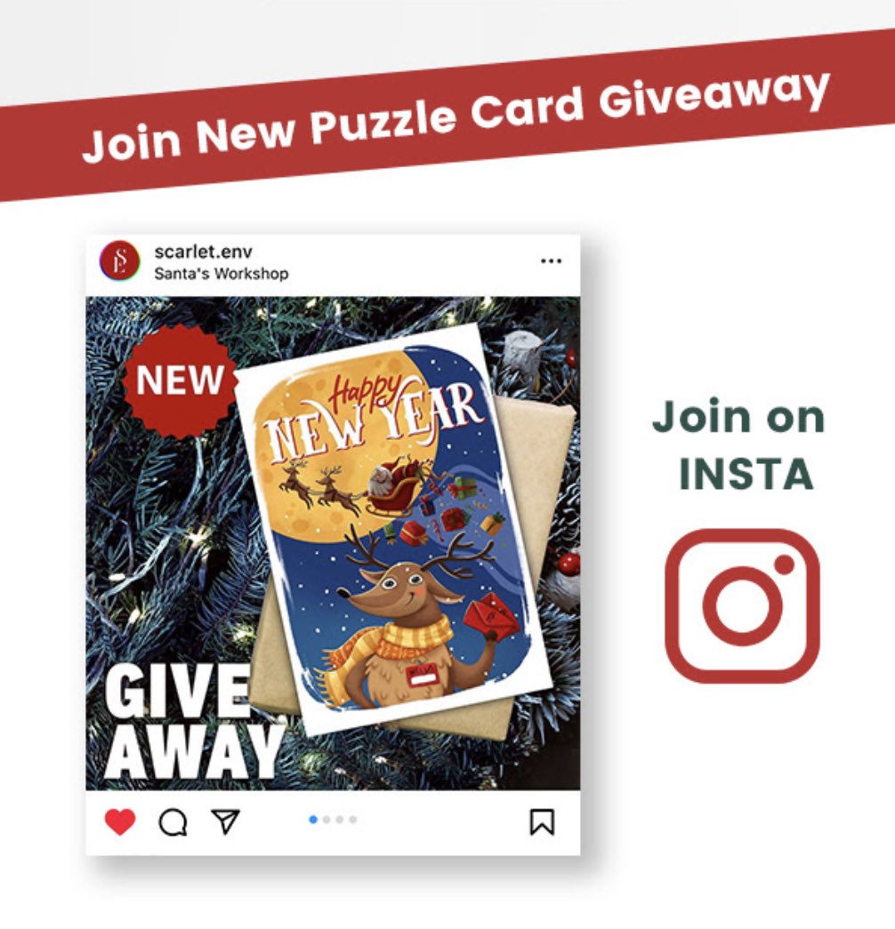 ScarletEnv's tweet photo. We’re giving away a puzzle card of your choice on Instagram! Join here https://t.co/NmoUAndbrl https://t.co/Tyf3DNzRI0
