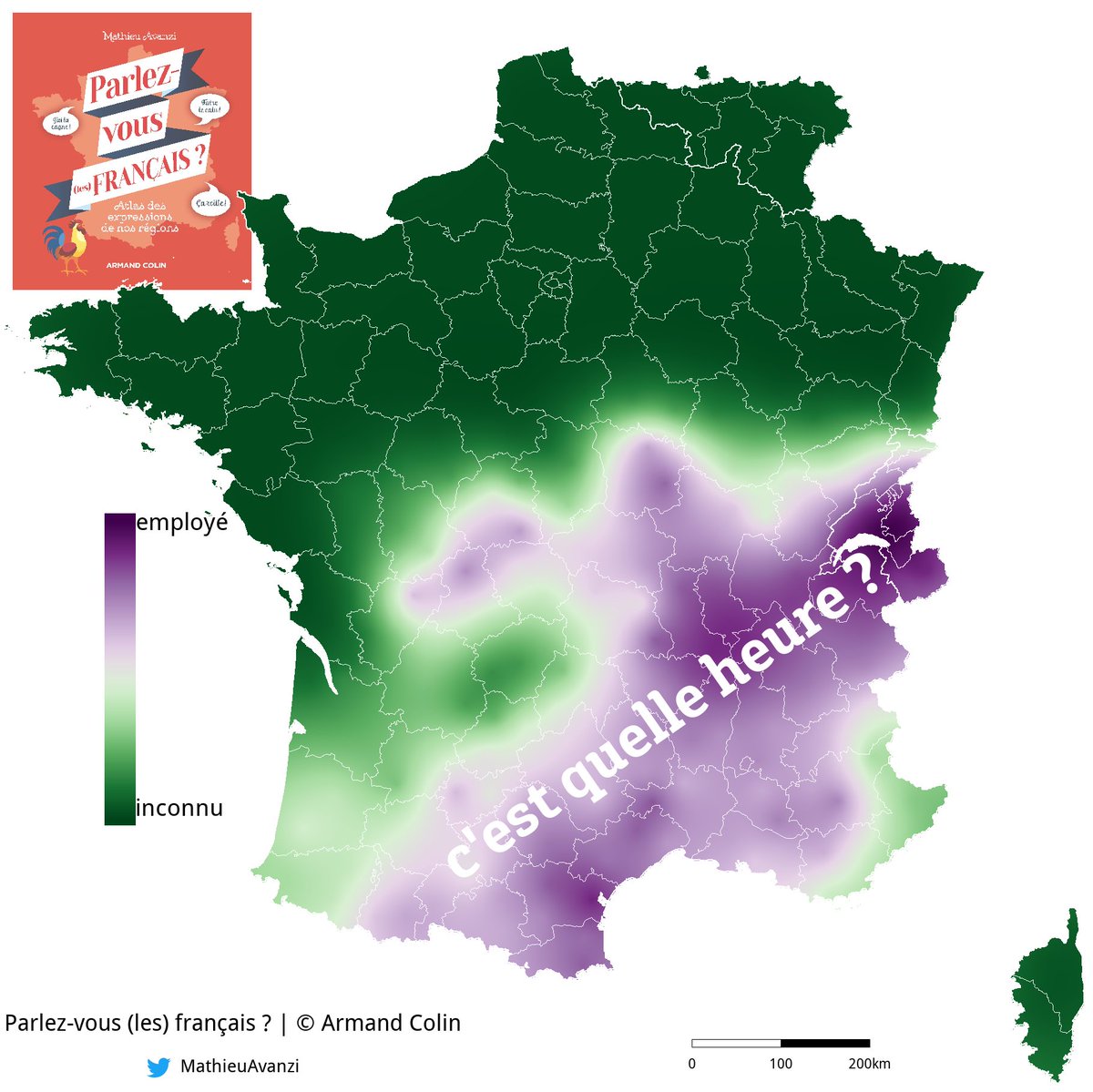 Est-ce qu'on vous a déjà dit que "c'est quelle heure ?" c'était pas du français ? Moi tout le temps, mais balèc 🤣 (oui je viens de la zone violette)