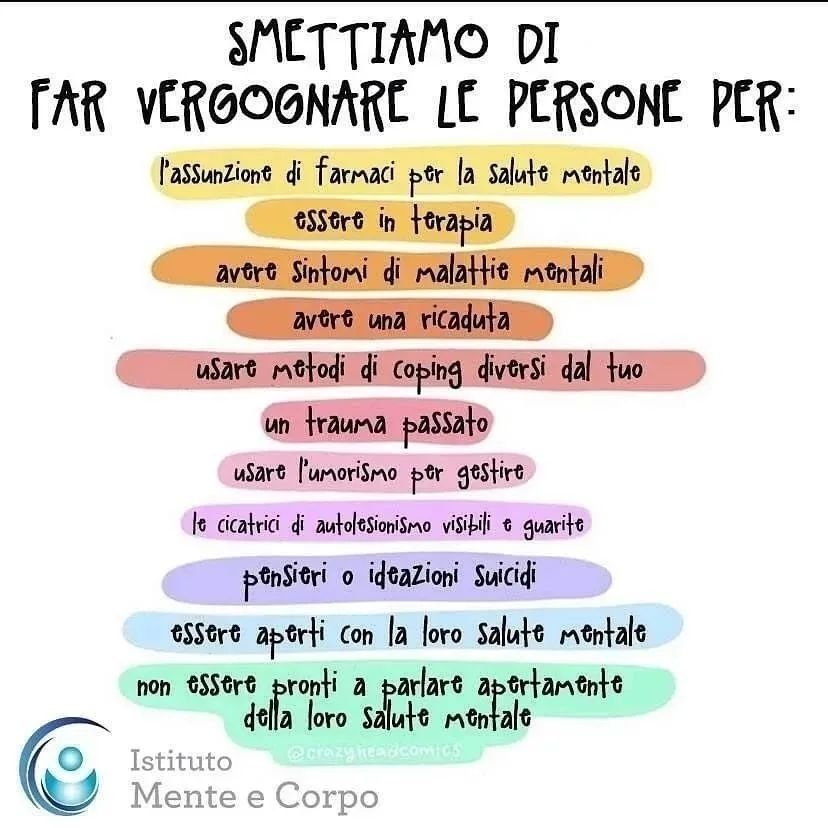 PossibileIt's tweet photo. La salute mentale non è una vergogna. La vergogna è negarla. https://t.co/KuYsnfRc3L