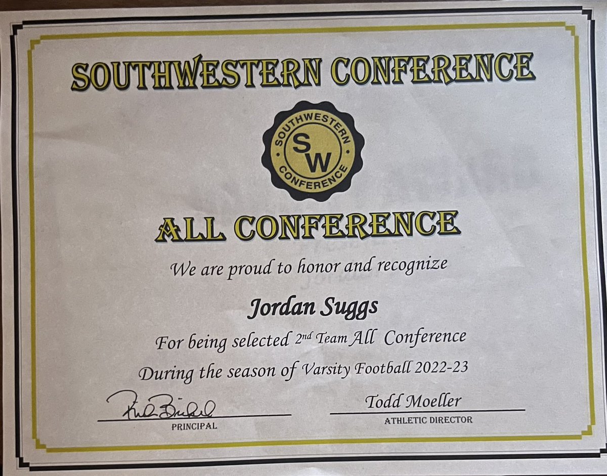 He12Different's tweet photo. Blessed to receive 2nd team All Conference #God1st @ByronGettis @OTHSFBDC @KJAY_KJAY @BoysSuggs https://t.co/T0VV8JQxpv
