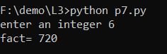 BhaktiAher6's tweet photo. Day 3 of #30DaysOfCode
✅Program for : 
✔To read an integer and print its table
✔To find factorial of given integer.
✔To check if the given integer is even or odd.
✔To check if the given year is leap or not

#30daysofcode #100daysofcode #python #30daysofcodechallenge https://t.co/Zsrhmwty8o
