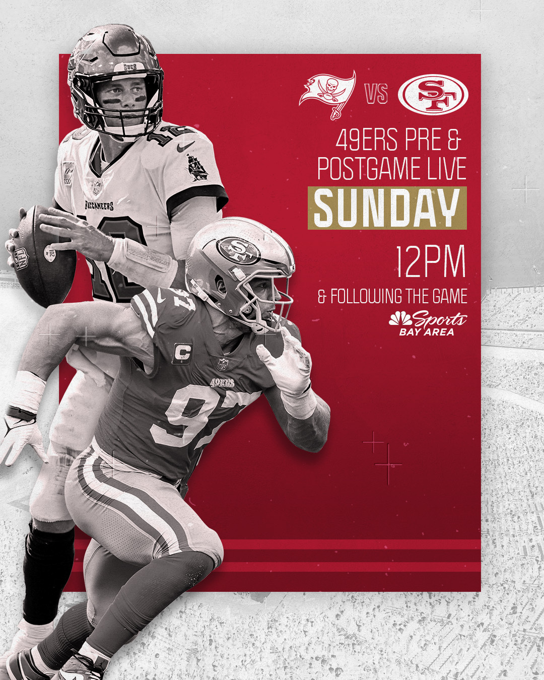 49ers on NBCS on Twitter: '49ers Pregame Live is airing right now on NBC  Sports Bay Area and streaming here:  / Twitter
