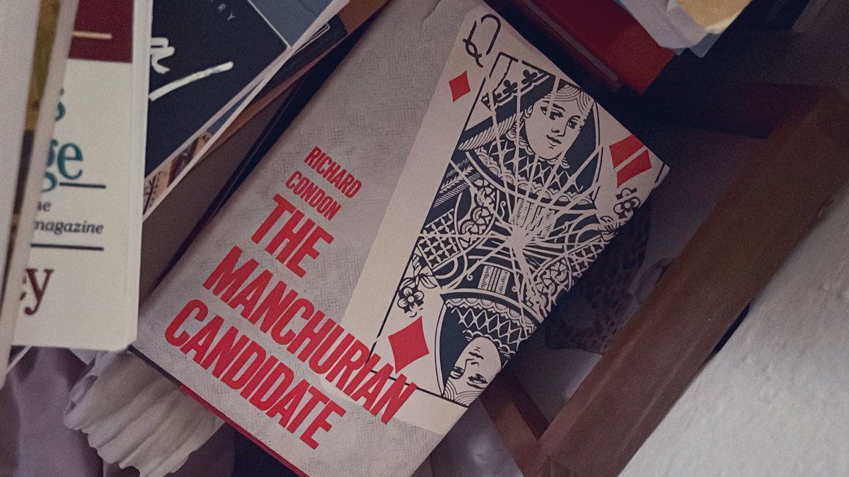 StuartBlake_'s tweet image. The Manchuria Candidate:
 a must read or watch.

Novel by Richard Condon 1959🥂