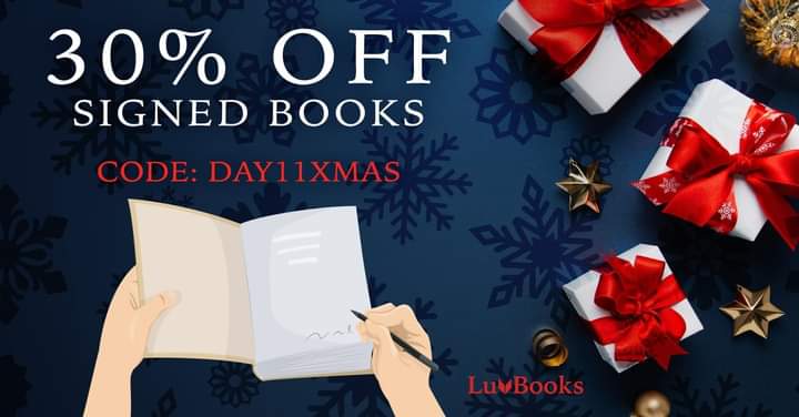 Piglet1OBC's tweet photo. On the 11th day of Christmas.Looking for the perfect gift?Get 30% off all signed books with code DAY11XMASEnter at checkout. Ends tonight midnight.https://t.co/Q4NngqjQYw everyordermade during the12 dayssaleswillautomaticallybeentered into raffle for chancewin $100 Amazongiftcard https://t.co/bAbJLfLfU4
