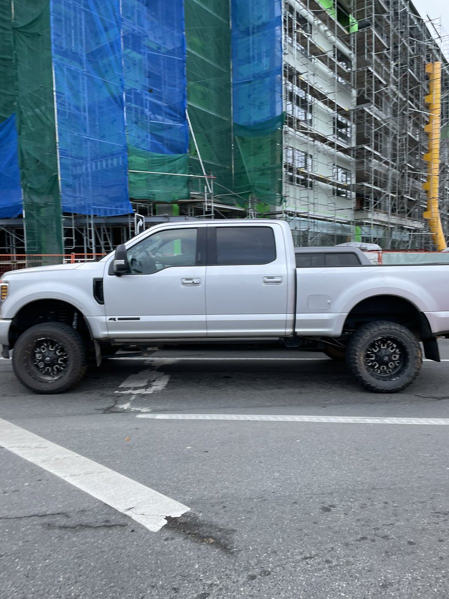 told a lifted truck driver to stop texting while i was on the crosswalk. his response? “mind your own business, bitch. shut the fuck up.” actually, it is my business when i’m walking in front of your deadly metal penis extension. #carsruincities #yyj #sharetheroad #streetsafety