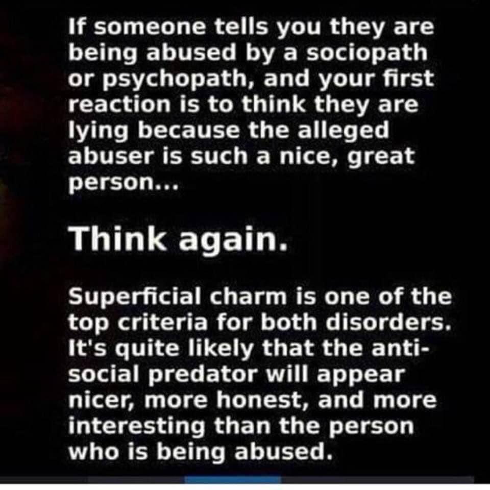 RealFactsVsFake's tweet image. #Abuse #SpousalAbuse #PartnerAbuse #Narcissist #Sociopath #Psychopath