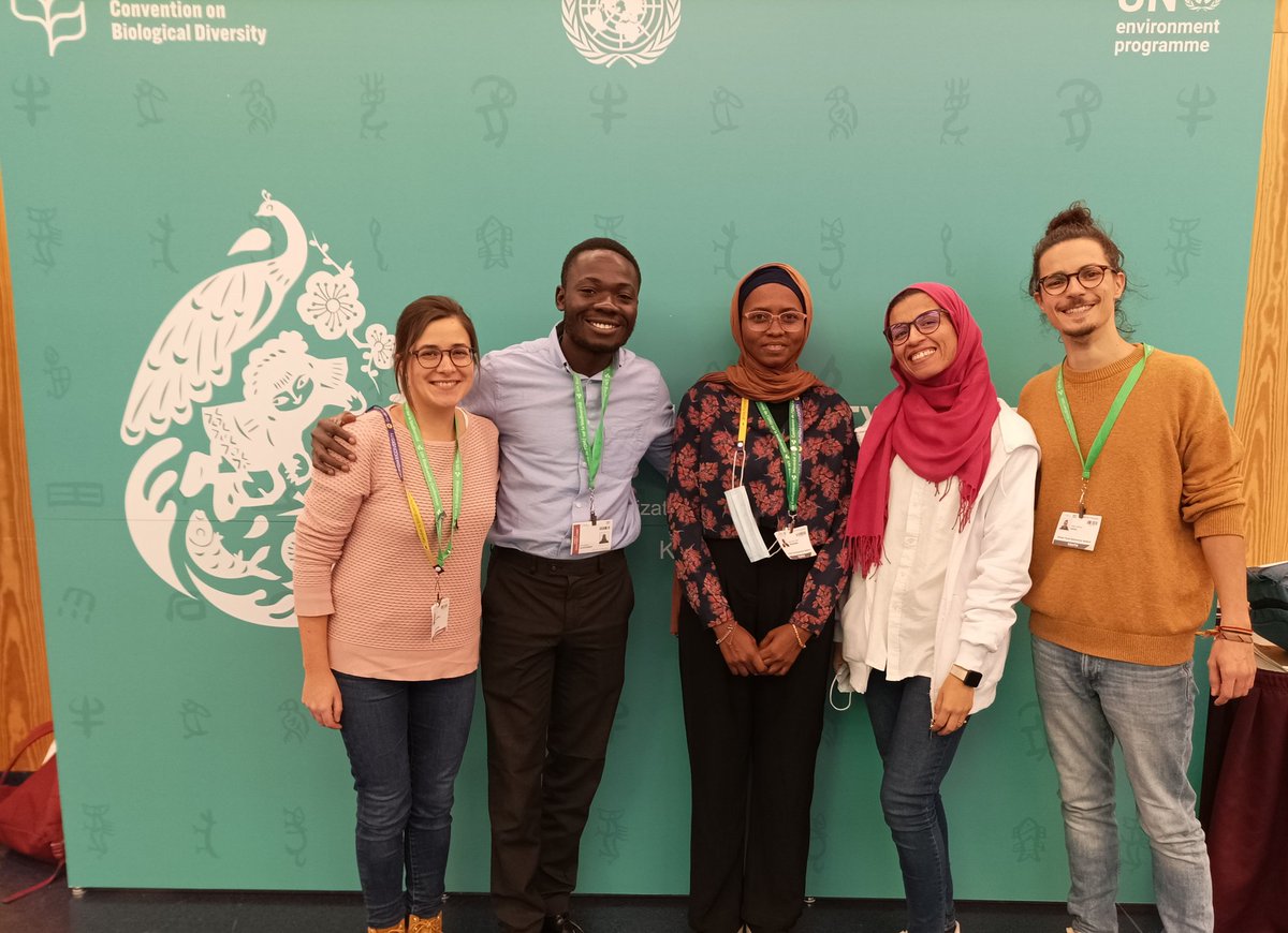 YESS (@yess_network) on Twitter photo Our <a href="/YESS_Network/">YESS</a> delegation is following the Science-Policy-Forum at #COP15 today and tomorrow to hear the latest on the science policy interface! Join online at CBD.int!
<a href="/Olatoundji_Yves/">Ola</a> @mariablasi_ <a href="/MhyzMohammed/">Adiza Abdul-Rafiu Mohammed</a> <a href="/AbirBenRomdhane/">Abir Ben Romdhane</a> <a href="/niklasweins/">Niklas Weins 倪凯松</a> Our <a href="/YESS_Network/">YESS</a> delegation is following the Science-Policy-Forum at #COP15 today and tomorrow to hear the latest on the science policy interface! Join online at CBD.int!
<a href="/Olatoundji_Yves/">Ola</a> @mariablasi_ <a href="/MhyzMohammed/">Adiza Abdul-Rafiu Mohammed</a> <a href="/AbirBenRomdhane/">Abir Ben Romdhane</a> <a href="/niklasweins/">Niklas Weins 倪凯松</a>