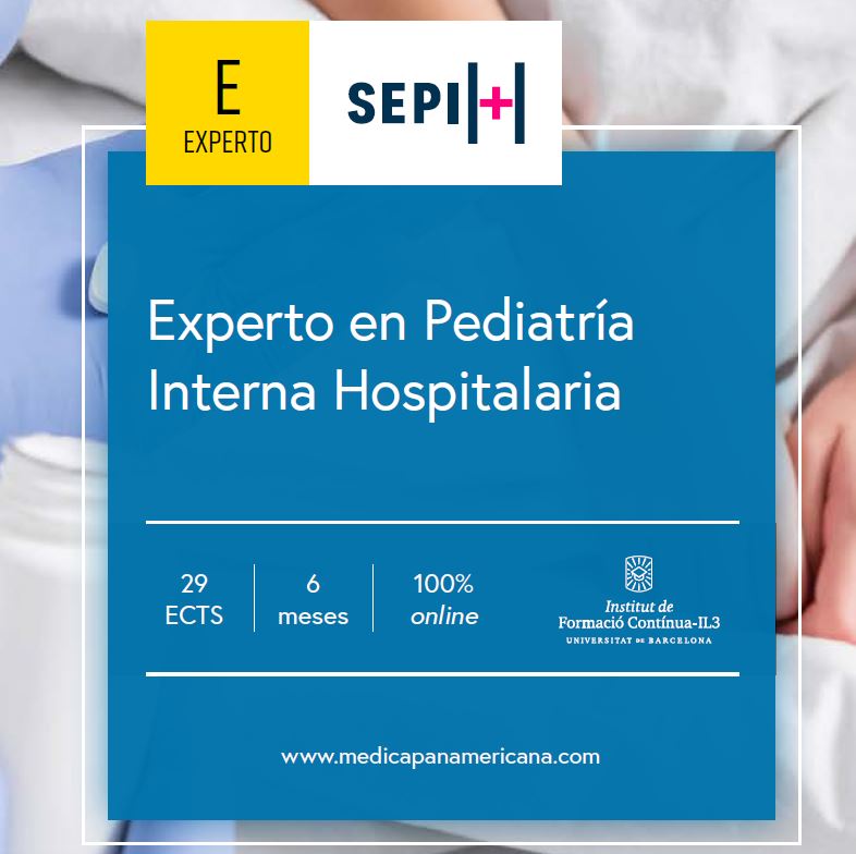 SEPIH_ES's tweet photo. Curso @SEPIH_ES Experto en Pediatría Interna Hospitalaria. Aspectos clínico-asistenciales clave, asistencia del paciente crónico complejo, seguridad y calidad, formas innovadoras de hospitalización...https://t.co/NbVMNBOGtq https://t.co/cU1nnVWOlo