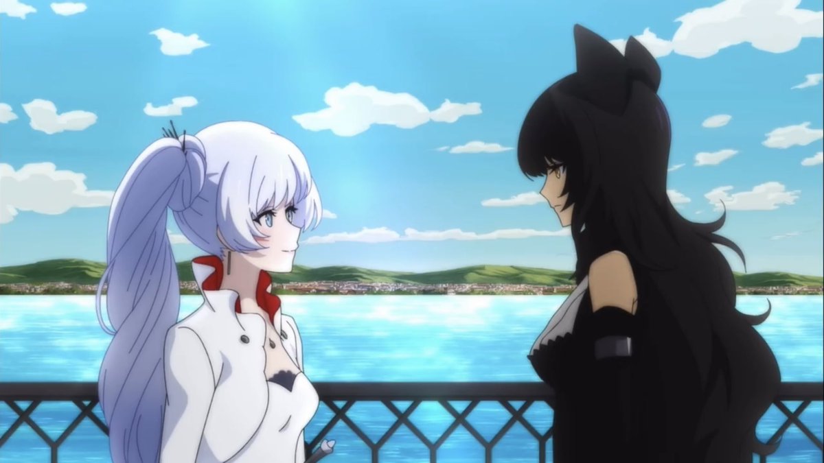 StormingZee's tweet photo. Seeing Weiss and Blake learn to become friends in Ice Queendom with the knowledge that they become family in later volumes is so special to me. 

“Not friends. Family” is my favorite Weiss quote ever. 

#rwby #rwbyvolume7 #rwbyicequeendom #WeissSchnee #BlakeBelladonna https://t.co/Z3pQDhN0hw