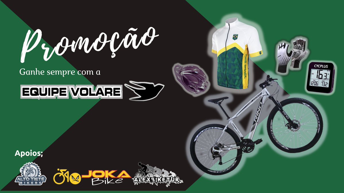 EquipeVolare's tweet image. Acesse nosso site oficial e participe. equipevolare.com.br/promocoes/

#bike #ciclismo #sorteio #rifas #promoções #oportunidade #mtb #aventura #saude #natureza