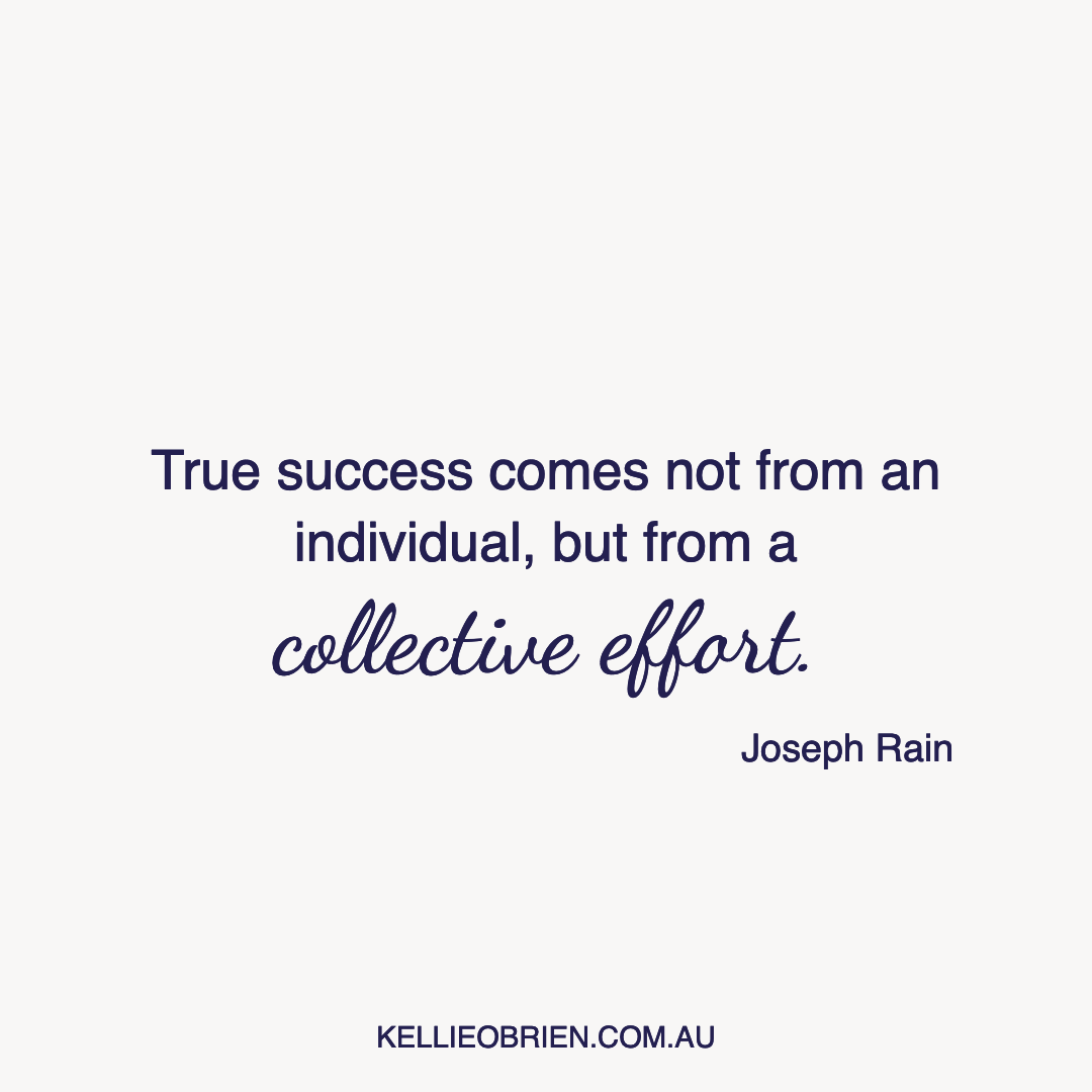 My business took off when I stopped trying to do it alone and instead joined a mastermind group. The ability to bring challenges to the table and have the master mind work through them with me took me out of procrastination and overwhelm. Learn more kellieobrien.com.au/sales-funnel-t…