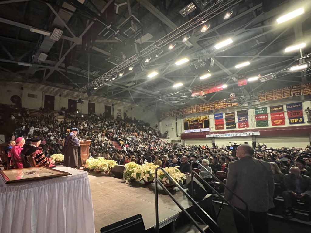 It’s official! Congratulations #GannonGrad!