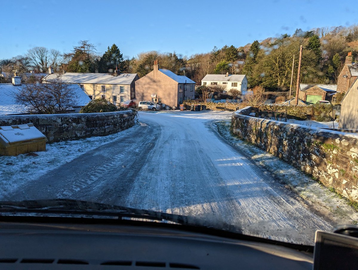 FMog's tweet photo. @CumbriaGritters Hey, just a thought, but maybe grit the roads here in #Wasdale (and other #isolated valleys around #Cumbria), while the weather is icy there is a far greater chance of an ambulance being required for locals or #LakeDistrict hikers rescued by Mountain Rescue from #ScafellPike etc. https://t.co/SJ6olashWd
