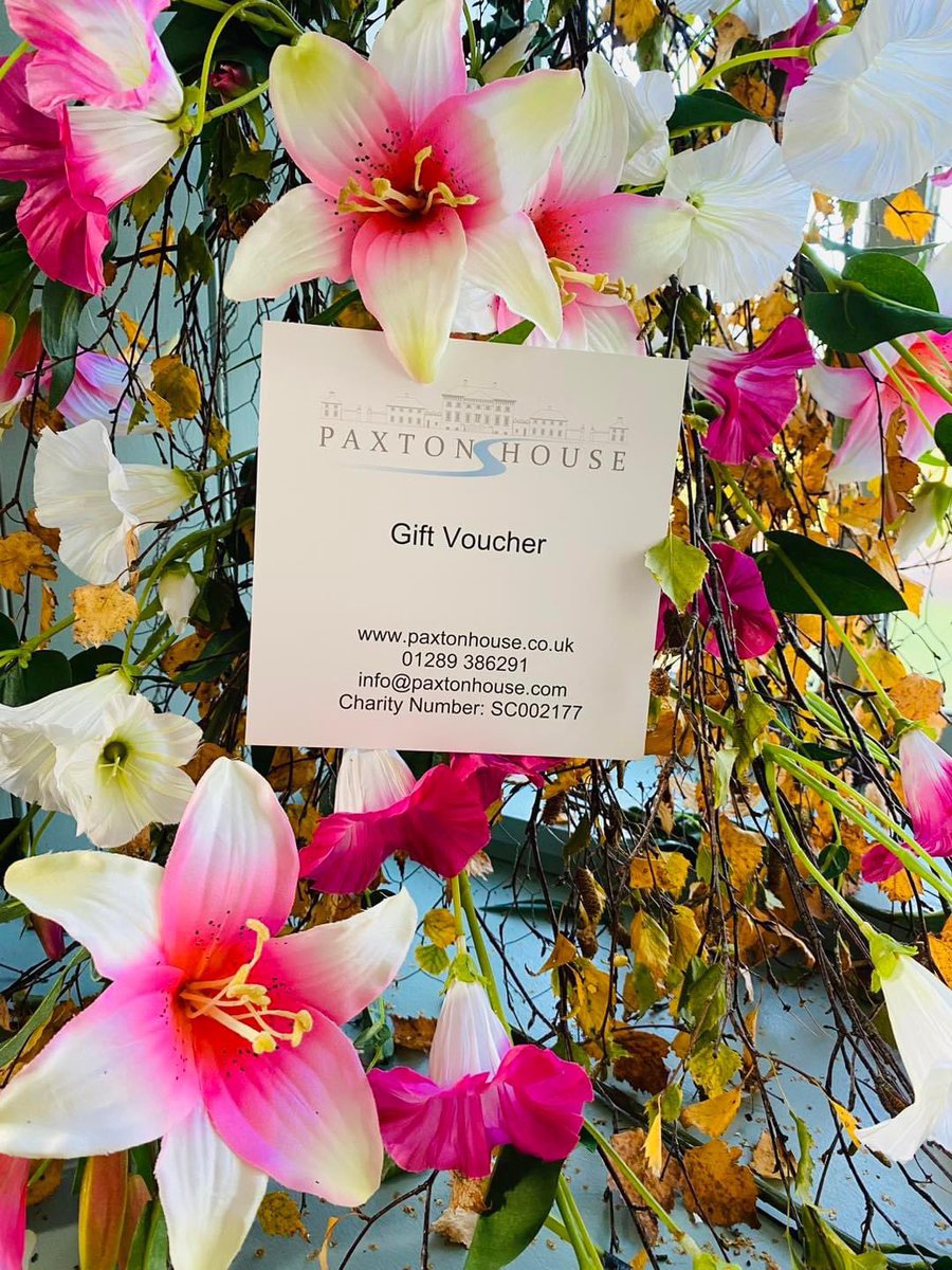 Paxton House on Twitter "A gift voucher is always a great Christmas