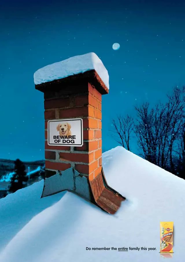 Be careful, Santa! 😄 #newyear #chrismas 
Cr: TBWA Copenhagen