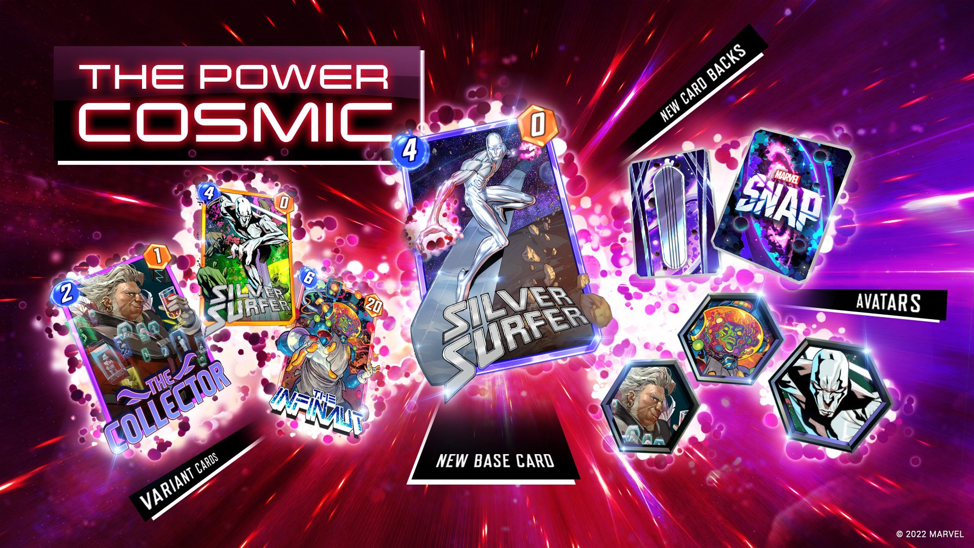 Marvel Snap's The Power Cosmic Season adds Silver Surfer and Token Shop