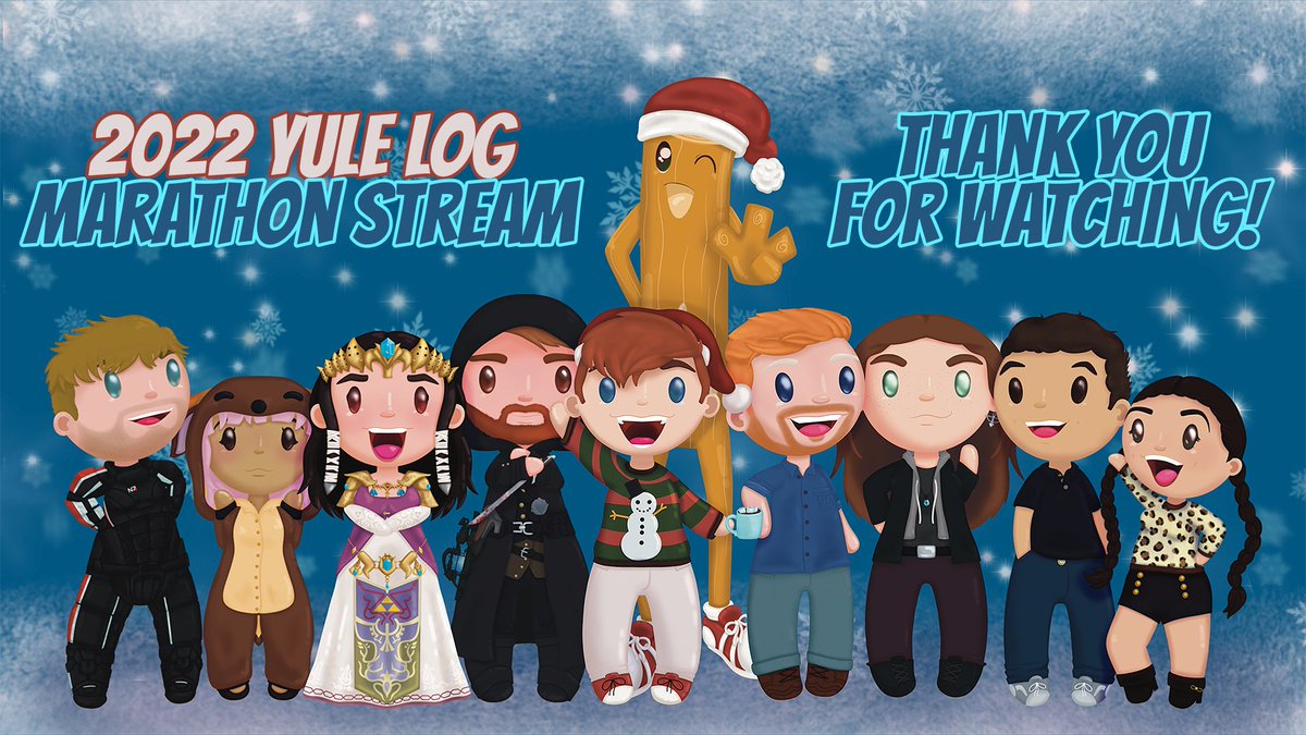 Yule_Gaming's tweet photo. AND THATS A WRAP! What an amazing stream! We raised a total of $4,078 for @StarlightUS ! Thank you to everyone who donated and watched the marathon stream! We’re going to get some much needed sleep and we will see you all in the new year! Thank you! https://t.co/4wIJxY8Nu1