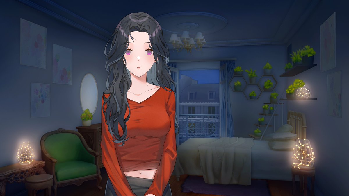 TidalBlossoms's tweet image. #WinterVNJam Day 11❄️

Maria’s character design and sprite art are done, she’s really come to life!

It’s exciting to be working on a winter VN🥰

You can meet Maria and a mysterious stranger in “Whispers Through The Wall”💙

Demo coming soon…

#otome #otometwt #indiegame #vndev