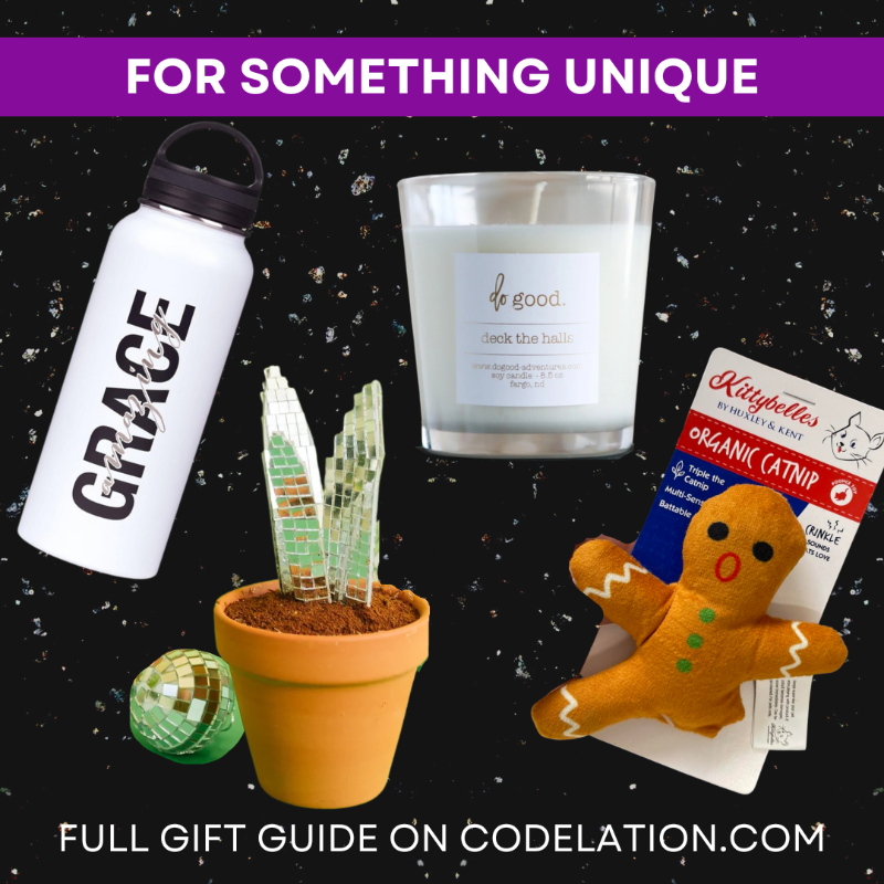codelation's tweet photo. There's always someone that's hard to shop for on your list. Check out these unique local retailers for something special this holiday season!
#ShopLocal #FargoMoorhead #Creatives #PetLovers #Spiritual #SelfCare #Holidays @NaturalPetFargo @UngluedMarket