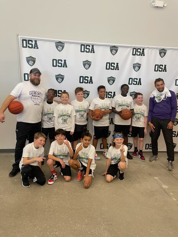 KTFiala's tweet photo. A big congrats to Coach Will and his 4th grade @BeastYouthHoops team on winning the Fall OSA league tournament. Hard work pays off! We are very proud of you all! #futurebeasts https://t.co/aRq0kAeHNp